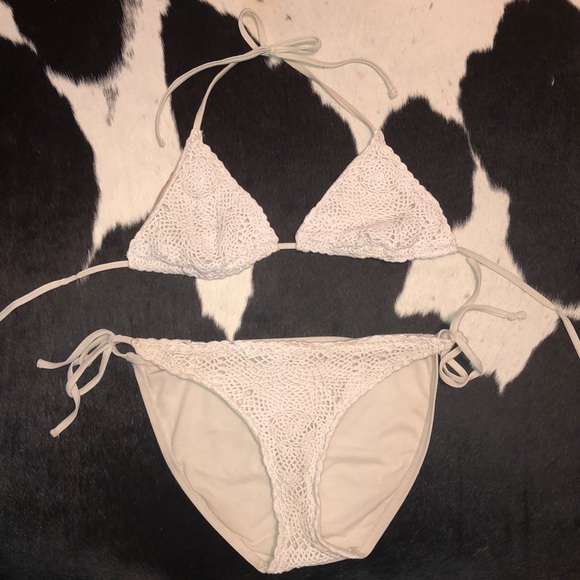 Victoria's Secret Other - Crochet bikini set, size medium